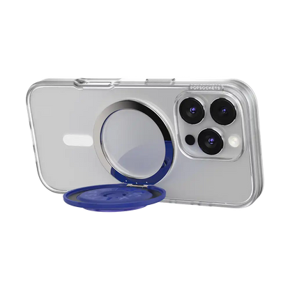 Aluminum Radial French Navy — MagSafe Kick-Out Grip & Stand