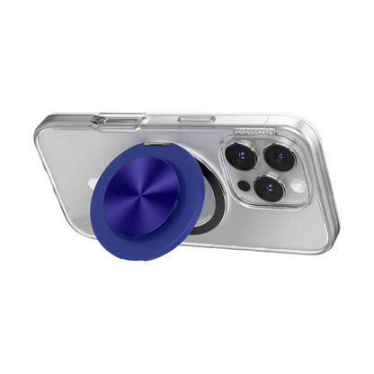 Aluminum Radial French Navy — MagSafe Kick-Out Grip & Stand