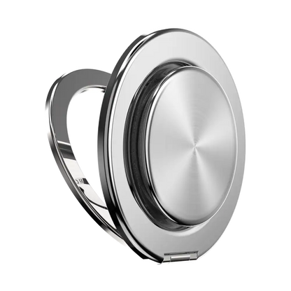 Aluminum Radial Silver — MagSafe Kick-Out Grip & Stand