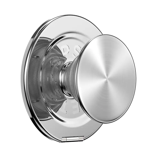 Aluminum Radial Silver — MagSafe Kick-Out Grip & Stand