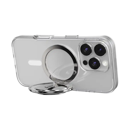 Aluminum Radial Silver — MagSafe Kick-Out Grip & Stand