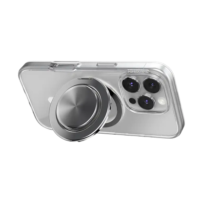 Aluminum Radial Silver — MagSafe Kick-Out Grip & Stand