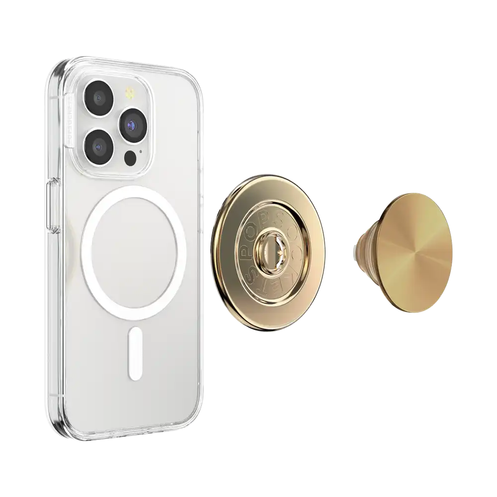 Aluminum Radial Gold — MagSafe PopGrip