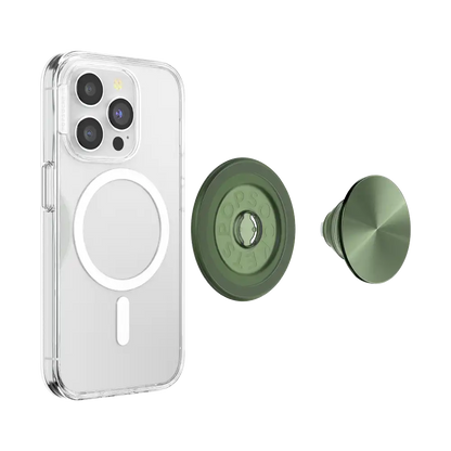 Aluminum Radial Olive — MagSafe PopGrip