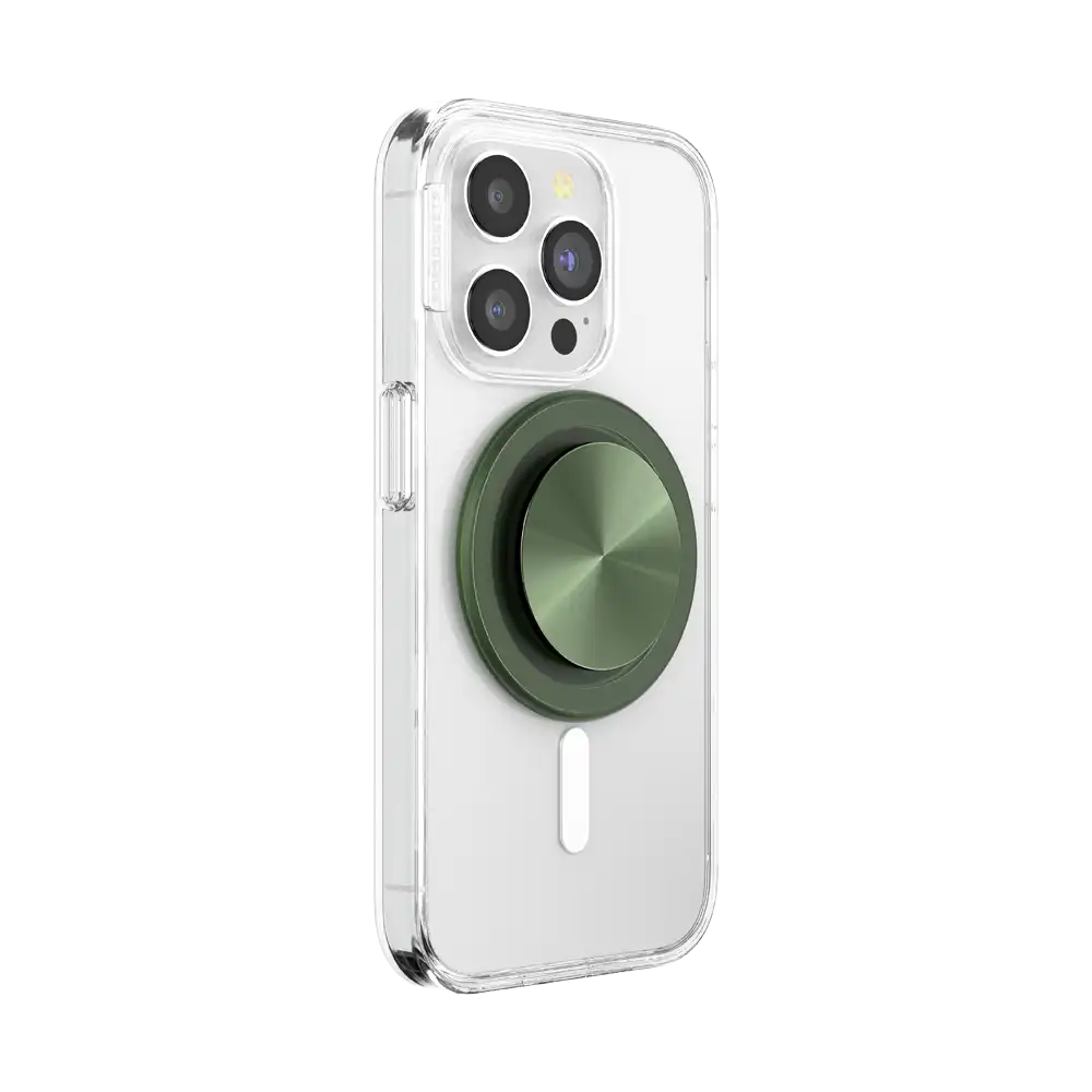 Aluminum Radial Olive — MagSafe PopGrip