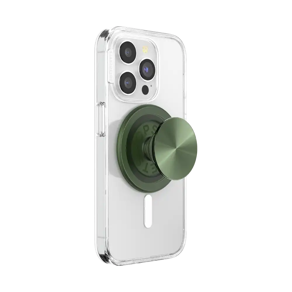 Aluminum Radial Olive — MagSafe PopGrip