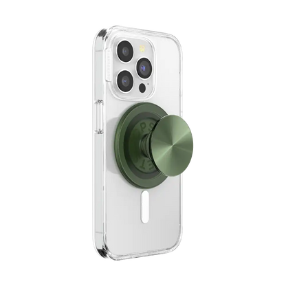 Aluminum Radial Olive — MagSafe PopGrip