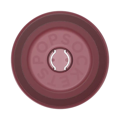 Aluminum Radial Oxblood — MagSafe PopGrip