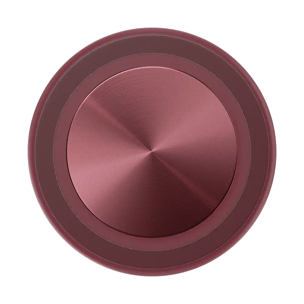 Aluminum Radial Oxblood — MagSafe PopGrip
