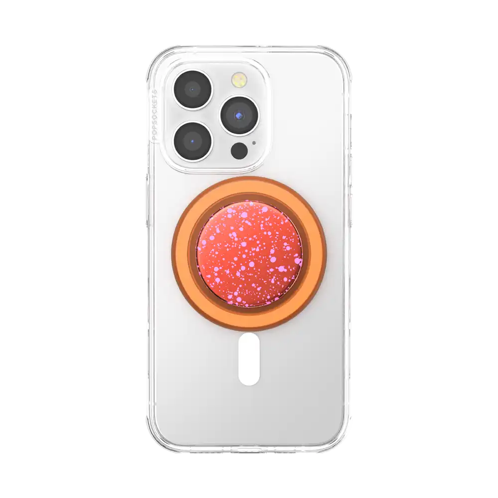 Aluminum Clay Speckle — MagSafe PopGrip