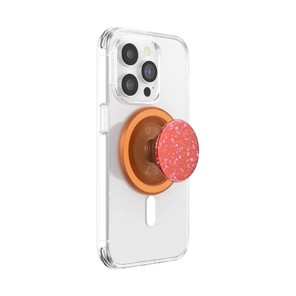Aluminum Clay Speckle — MagSafe PopGrip