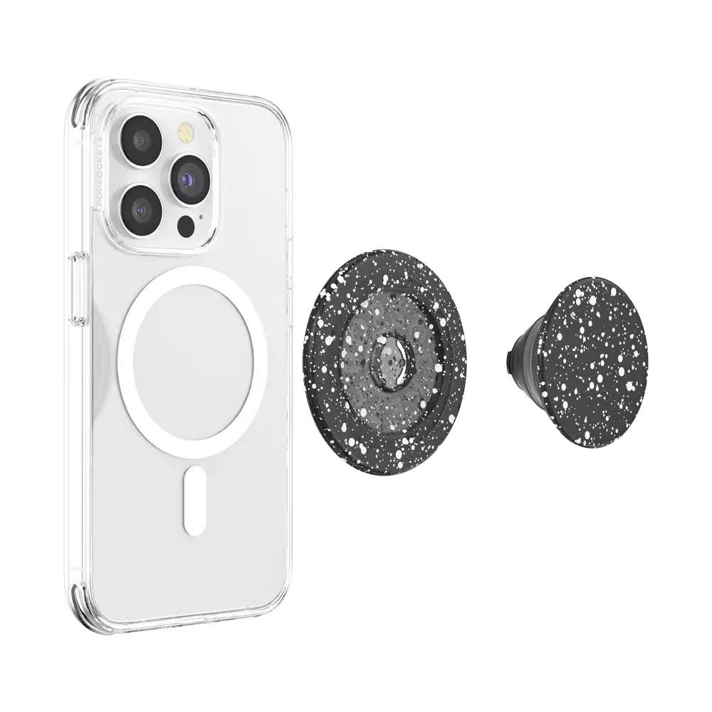 Black Speckle — MagSafe PopGrip