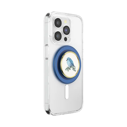 Enamel Blue Bird — MagSafe PopGrip