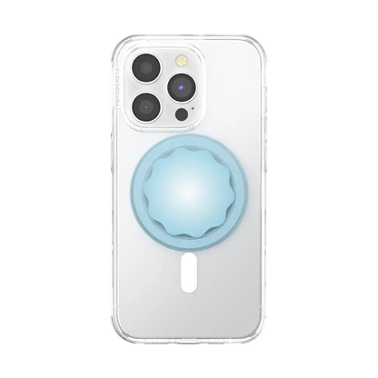 Molded Flower Blue Sigh — MagSafe PopGrip