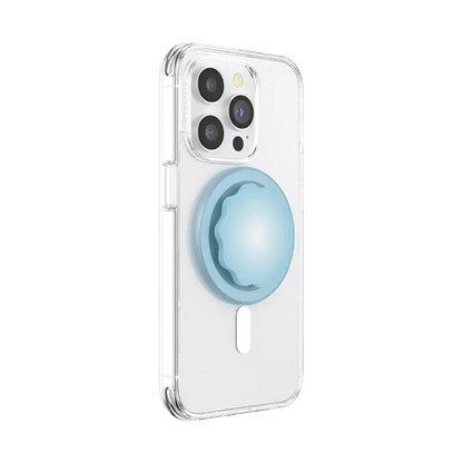 Molded Flower Blue Sigh — MagSafe PopGrip