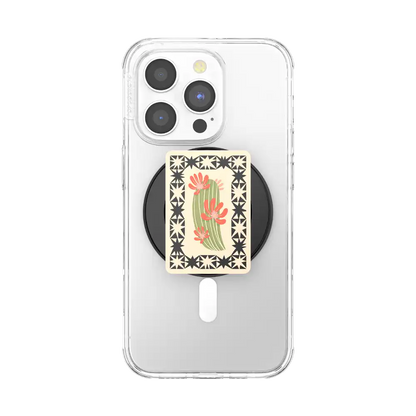 Card Desert Bloom — MagSafe PopGrip