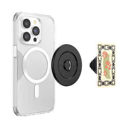 Card Desert Bloom — MagSafe PopGrip
