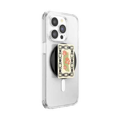 Card Desert Bloom — MagSafe PopGrip