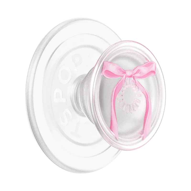 Pink Bow — MagSafe PopGrip