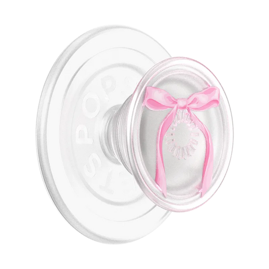 Pink Bow — MagSafe PopGrip