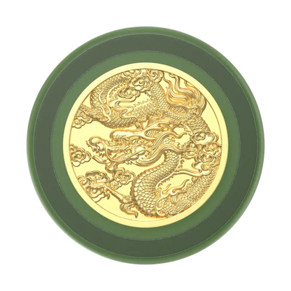 Enamel Dragon — MagSafe PopGrip
