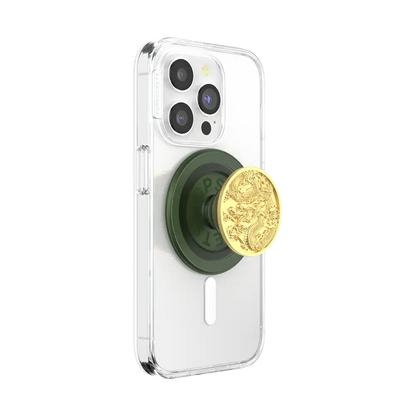 Enamel Dragon — MagSafe PopGrip