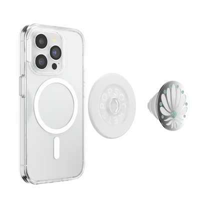Enamel Desert Gem Bloom — MagSafe PopGrip