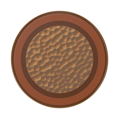 Enamel Hammered Copper Tone — MagSafe PopGrip