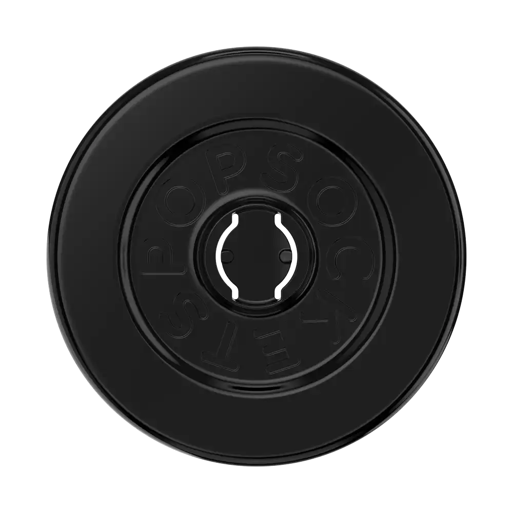 Enamel Hammered Sun Black — MagSafe PopGrip