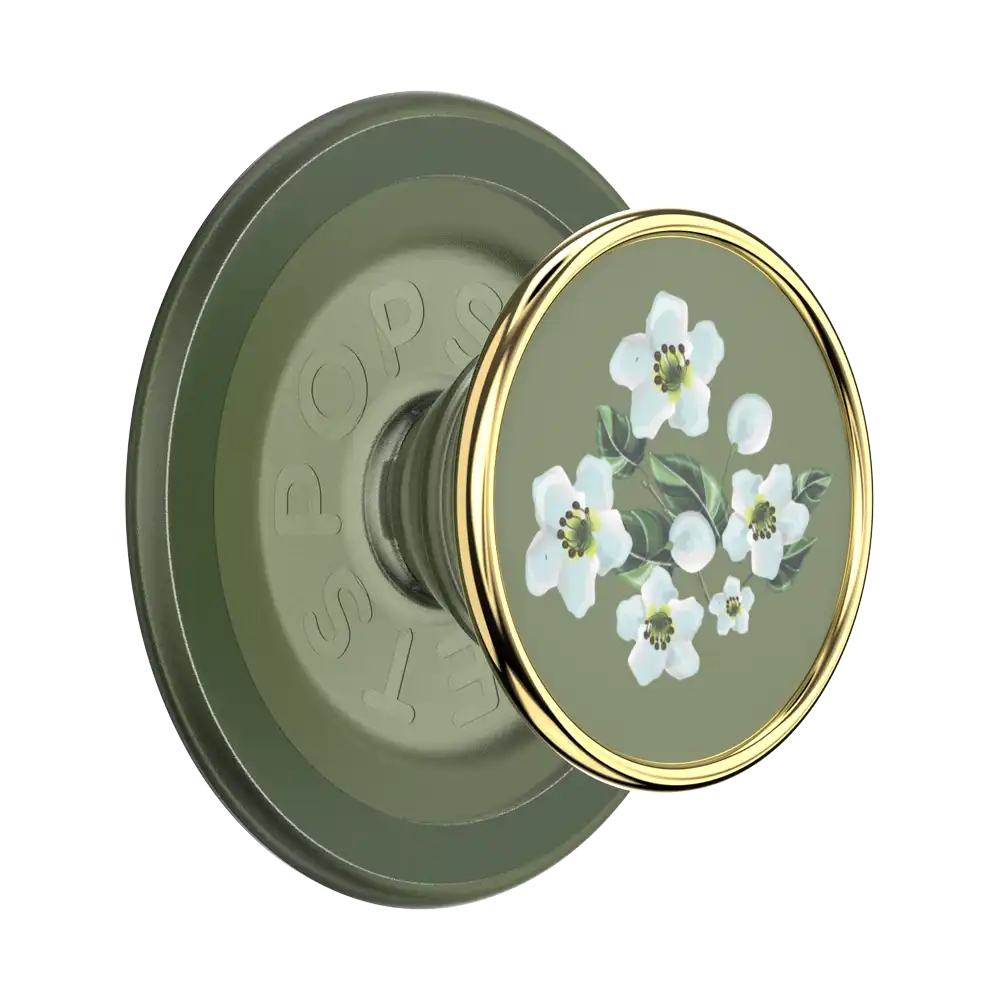 Enamel Rose Noir — MagSafe PopGrip
