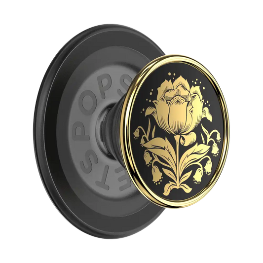 Enamel Rose Noir — MagSafe PopGrip