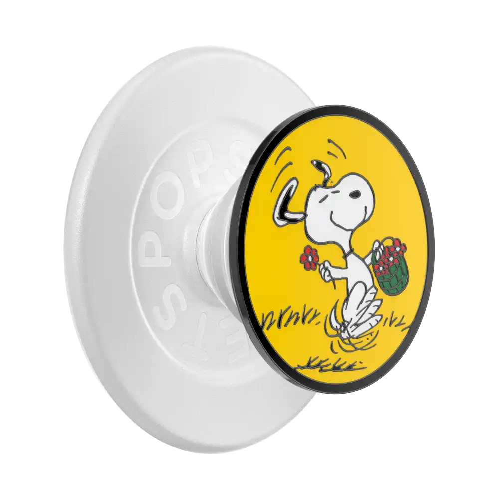 PopOut Sitting Snoopy — MagSafe PopGrip