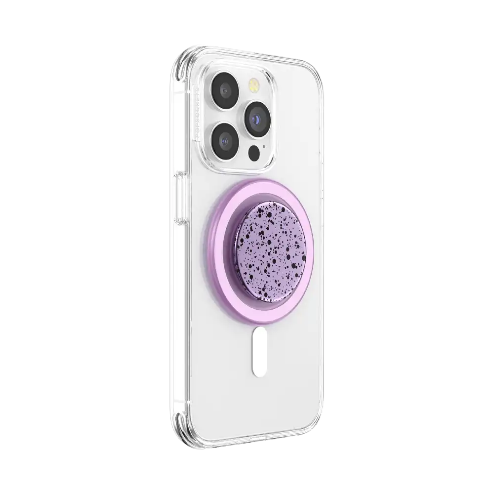 Aluminum Sugar Plum Speckle — MagSafe PopGrip
