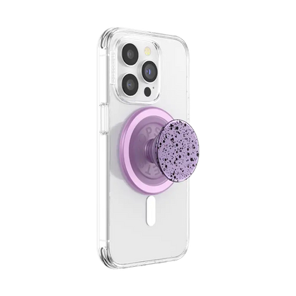 Aluminum Sugar Plum Speckle — MagSafe PopGrip