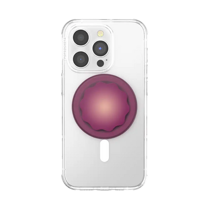 Molded Flower Red Wine — MagSafe PopGrip