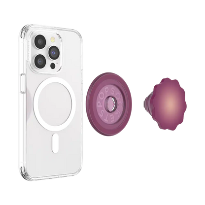 Molded Flower Red Wine — MagSafe PopGrip