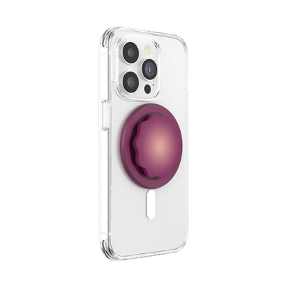 Molded Flower Red Wine — MagSafe PopGrip
