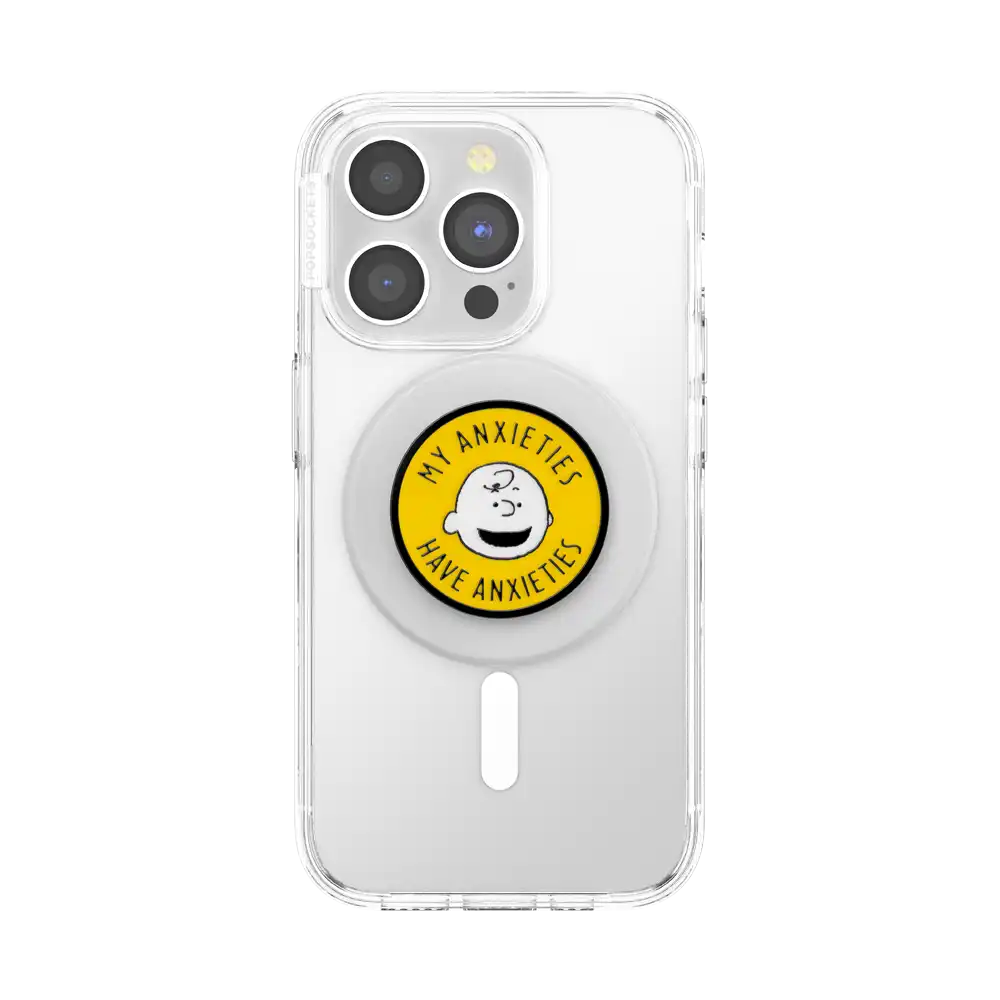 Enamel Snoopy Skip — MagSafe PopGrip