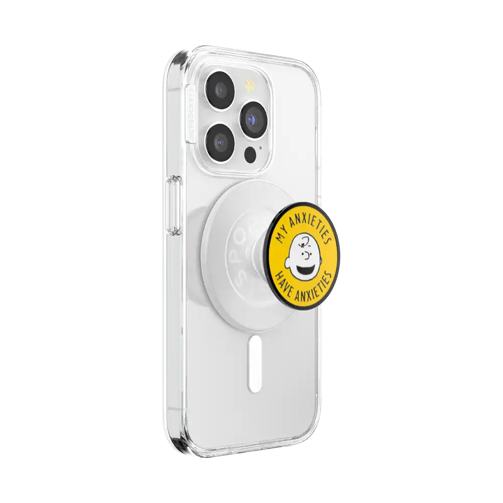 Enamel Snoopy Skip — MagSafe PopGrip
