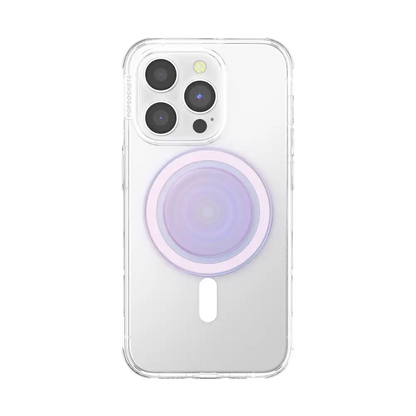 White Opalescent — MagSafe PopGrip