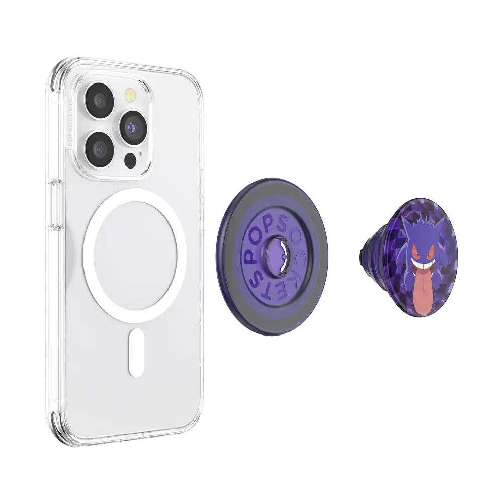 Glow in the Dark Ghost Gengar — MagSafe PopGrip