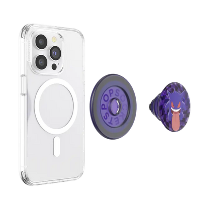 Glow in the Dark Ghost Gengar — MagSafe PopGrip