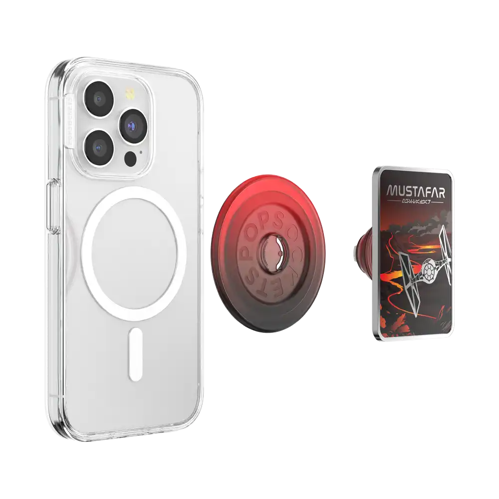 Enamel Welcome To Mustafar — MagSafe PopGrip