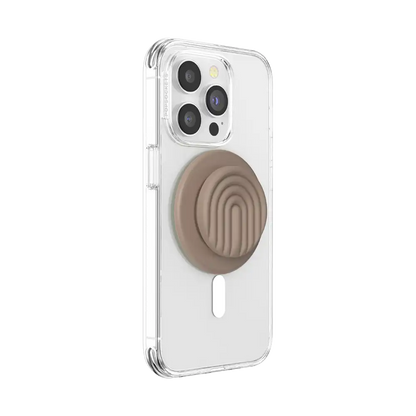 Enamel Latte Cut — MagSafe PopGrip