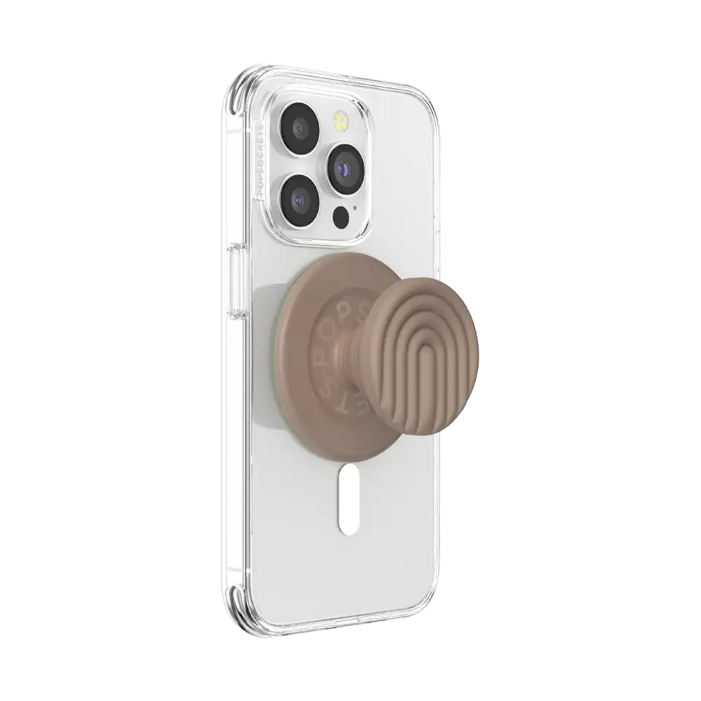 Enamel Latte Cut — MagSafe PopGrip