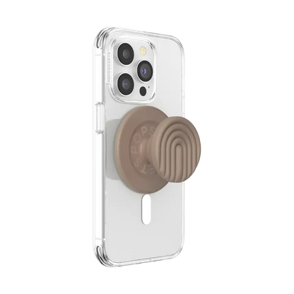 Enamel Latte Cut — MagSafe PopGrip