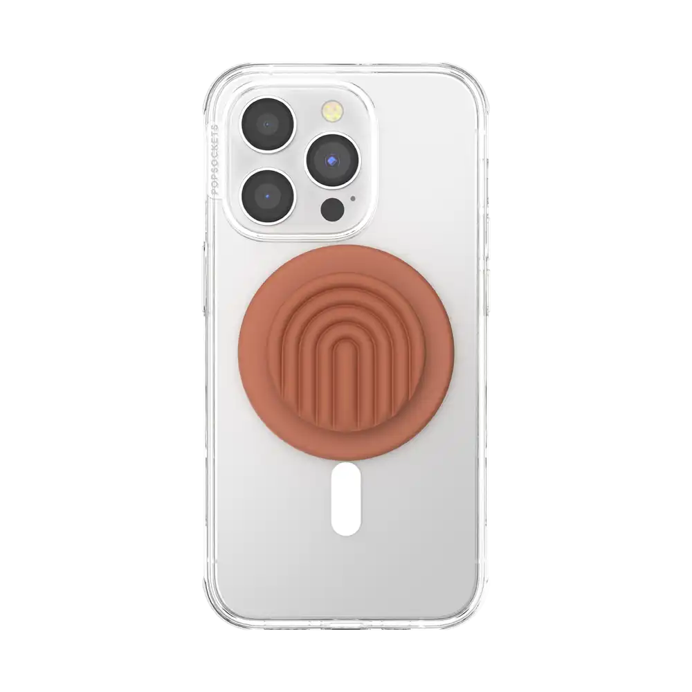 Enamel Latte Cut — MagSafe PopGrip