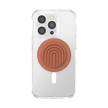 Enamel Latte Cut — MagSafe PopGrip