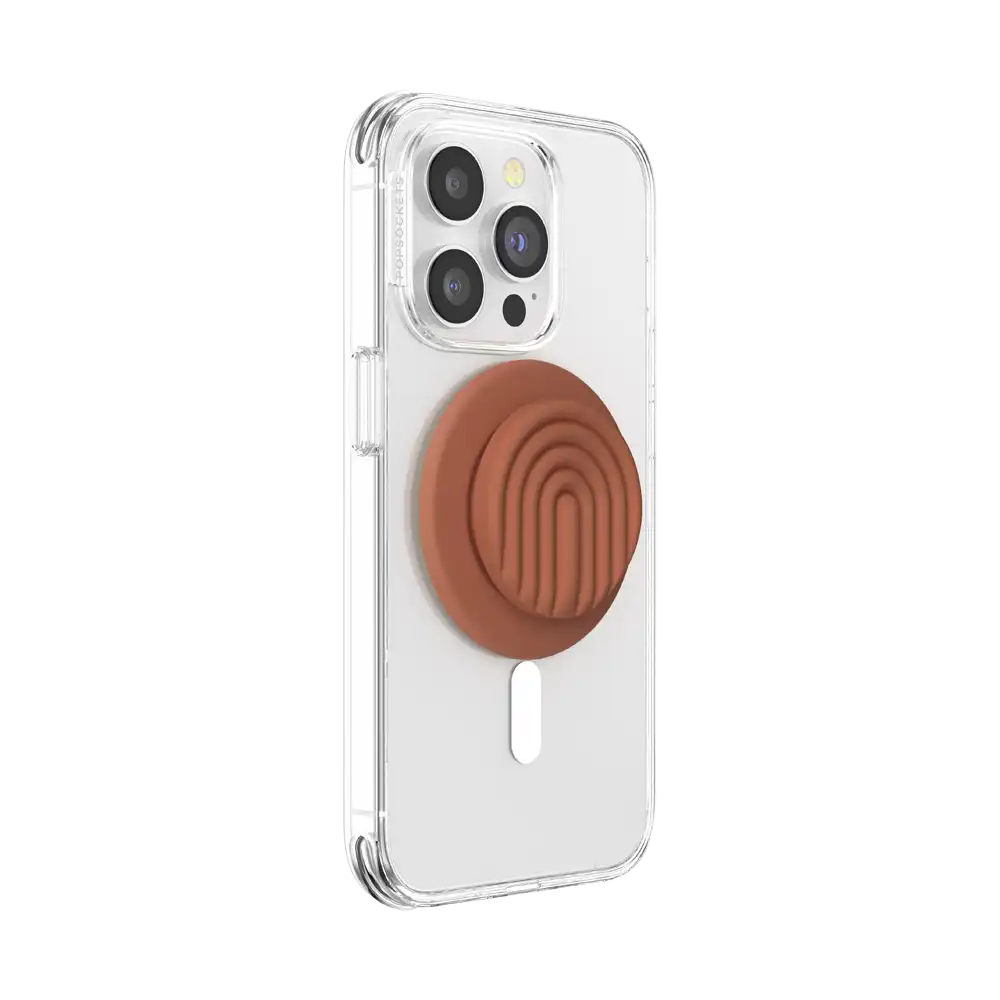 Enamel Latte Cut — MagSafe PopGrip