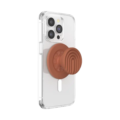 Enamel Latte Cut — MagSafe PopGrip